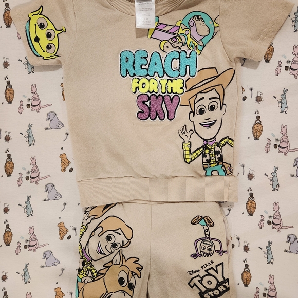 Toy Story and Teenage Mutant Ninja Turtles Kids Pajama Set - Picture 2 of 5